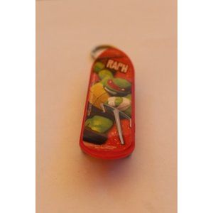 TMNT Ralph Skateboard Keyring Keychain